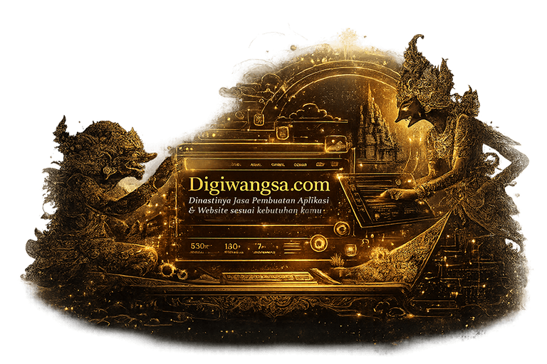 Digiwangsa — wayang digital illustration